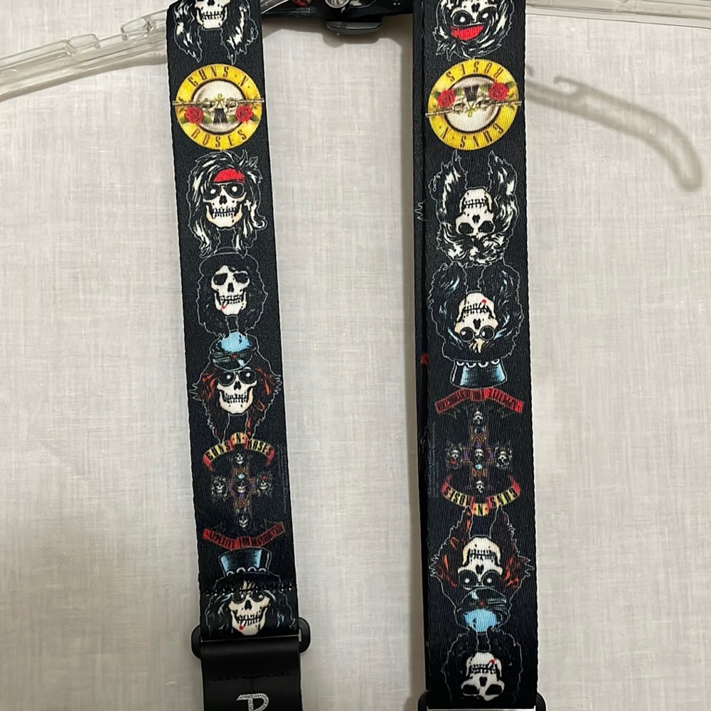 Perri’s 2” Polyester Guitar Strap Guns N’Roses Design